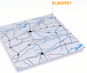 3d view of Blakeney