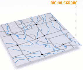 3d view of Nichols Grove