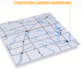 3d view of Country Villa Mobile Home Park