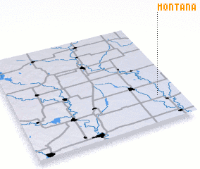 3d view of Montana