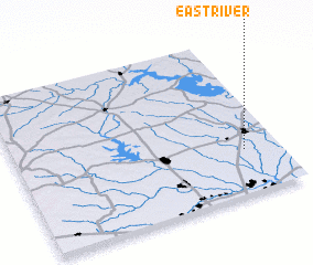 3d view of East River