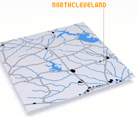3d view of North Cleveland