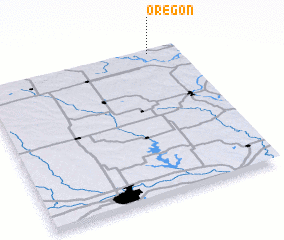 3d view of Oregon