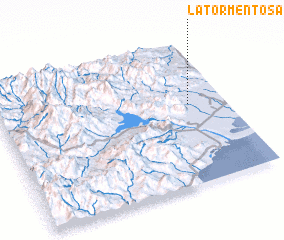 3d view of La Tormentosa