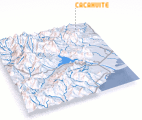3d view of Cacahuite