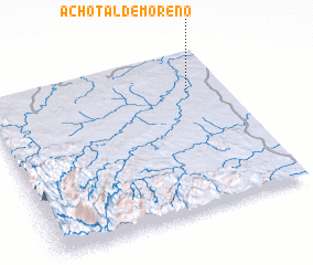 3d view of Achotal de Moreno