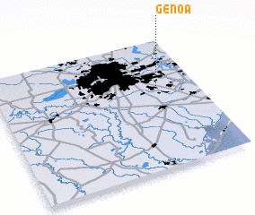 3d view of Genoa