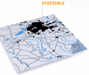 3d view of Dyersdale