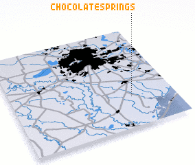 3d view of Chocolate Springs