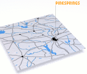 3d view of Pine Springs