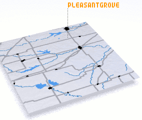 3d view of Pleasant Grove