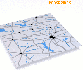 3d view of Red Springs