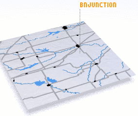 3d view of B N Junction