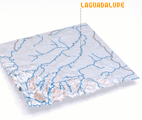 3d view of La Guadalupe