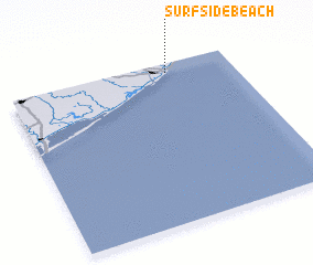3d view of Surfside Beach