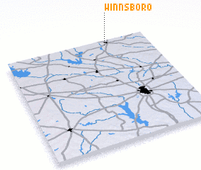 3d view of Winnsboro