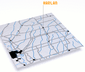 3d view of Harlan