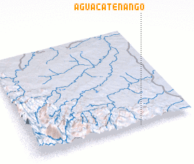 3d view of Aguacatenango