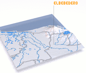 3d view of El Bebedero