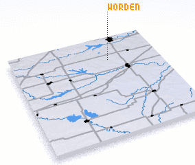 3d view of Worden