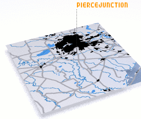 3d view of Pierce Junction