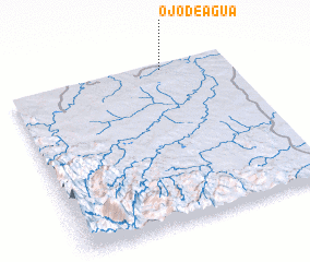 3d view of Ojo de Agua