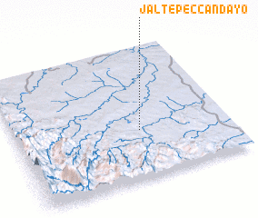 3d view of Jaltepec Candayo