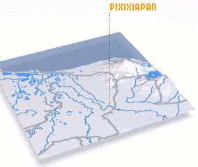 3d view of Pixixiapan