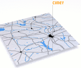 3d view of Cuney
