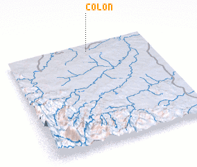 3d view of Colón