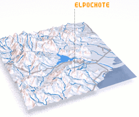 3d view of El Pochote