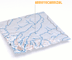 3d view of Arroyo Carrizal