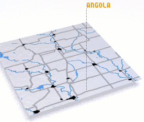 3d view of Angola