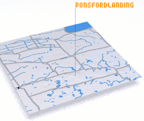 3d view of Ponsford Landing