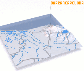 3d view of Barranca Pelona