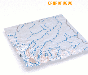 3d view of Campo Nuevo