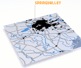 3d view of Spring Valley