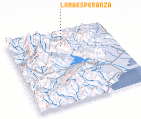 3d view of Loma Esperanza