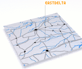 3d view of East Delta