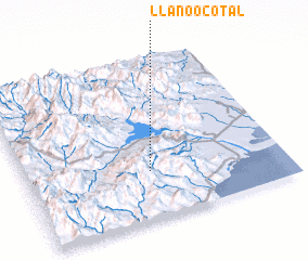 3d view of Llano Ocotal