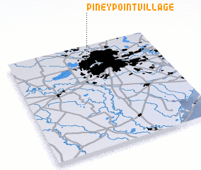 3d view of Piney Point Village