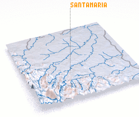 3d view of Santa María