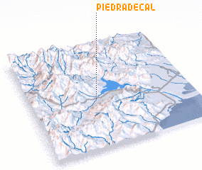 3d view of Piedra de Cal