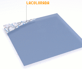 3d view of La Colorada
