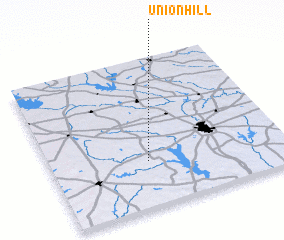 3d view of Union Hill