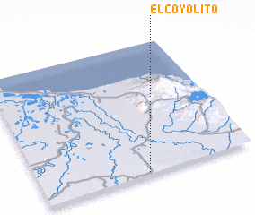 3d view of El Coyolito