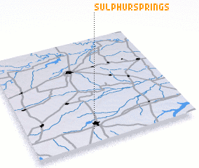 3d view of Sulphur Springs