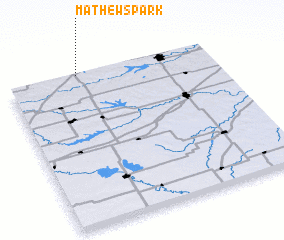 3d view of Mathews Park