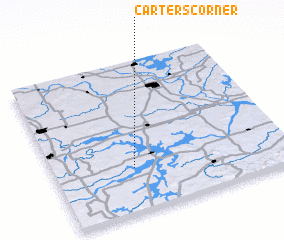 3d view of Carters Corner
