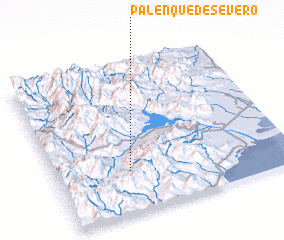 3d view of Palenque de Severo